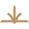 Ekena Millwork Redmond Smooth Timber Gable Bracket, Western Red Cedar, 72"W x 42"H x 1 1/2"D x 5 1/2"F, 14/12 Pitch GBW072X42X0206RED00SWR - alternate 1